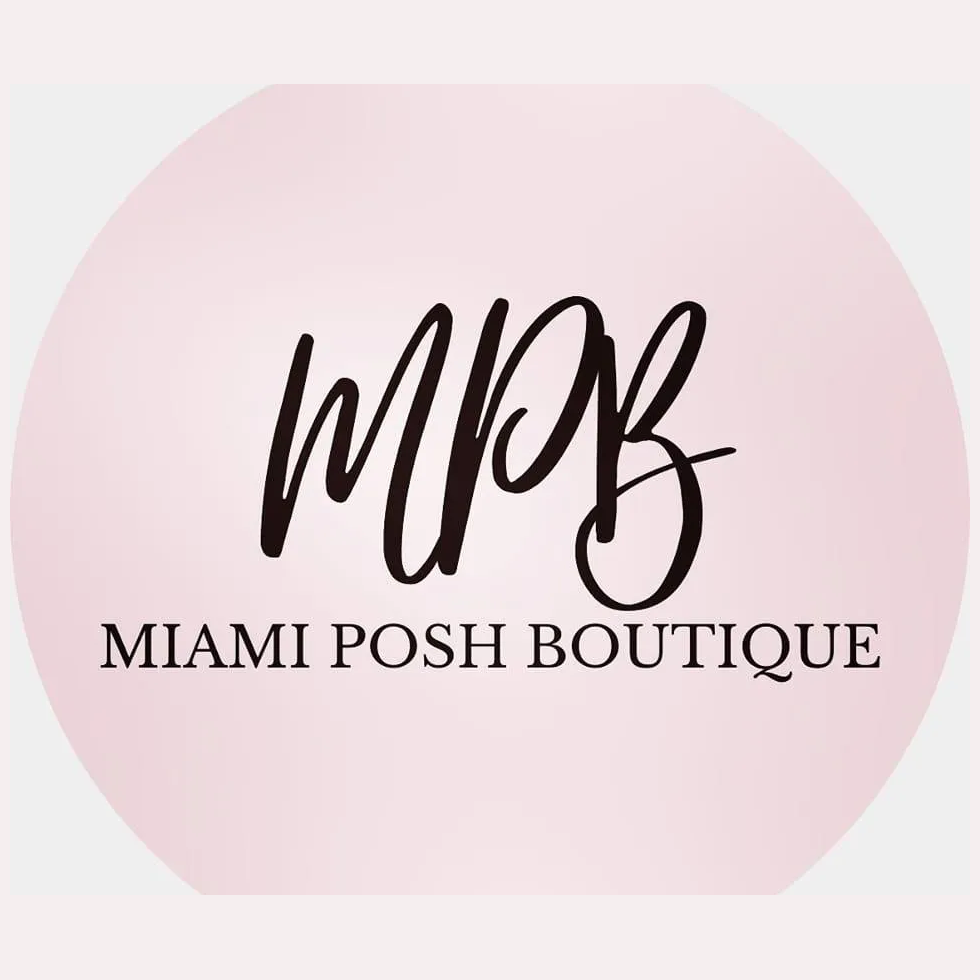 MIAMI POSH BOUTIQUE brand logo for shopmiamiposh.com
