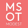 Most Modest brand logo for mostmodest.com