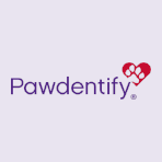 Pawdentify brand logo for pawdentify.com