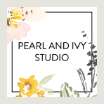 Pearl and Ivy Studio brand logo for pearlandivystudio.com