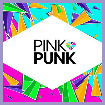 Pink Punk Activewear brand logo for pinkpunkactive.com