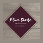 Plum Suede Boutique brand logo for plumsuedeboutique.com