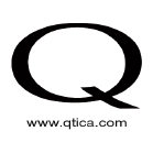 Qtica brand logo for qtica.com