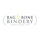 Rag & Bone Bindery brand logo for ragandbonebindery.com