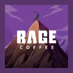 Rage Coffee brand logo for ragecoffee.com