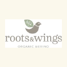 Roots & Wings Merino brand logo for rootswings.com