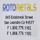 Roto Metals brand logo for rotometals.com