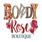 Rowdy Rose Boutique brand logo for rowdyroseboutique.com