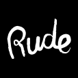 Rude Cosmetics brand logo for rudecosmetics.com