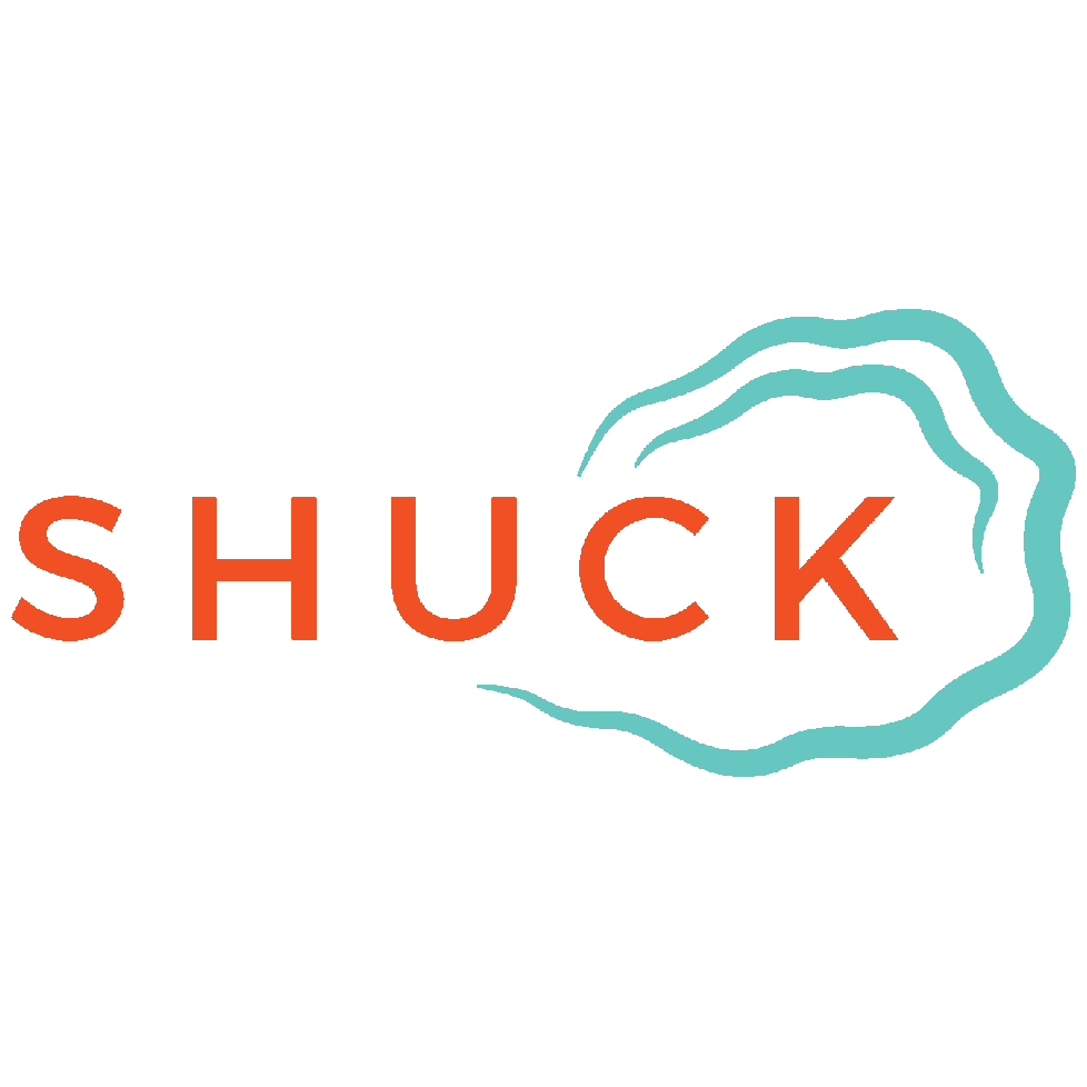 SHUCK brand logo for shuckclothing.com