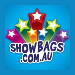 Showbags from Bensons brand logo for showbags.com.au