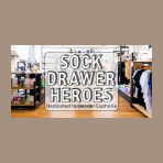 Sock Drawer Heroes brand logo for sockdrawerheroes.com