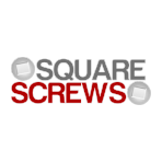 Squarescrews brand logo for squarescrews.co.uk