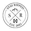 Stay Ripped brand logo for stayrippedapparel.com