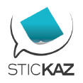 Stickaz brand logo for stickaz.com