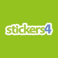 Stickers4 brand logo for stickers4.com