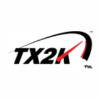 TX2K brand logo for tx2k.com