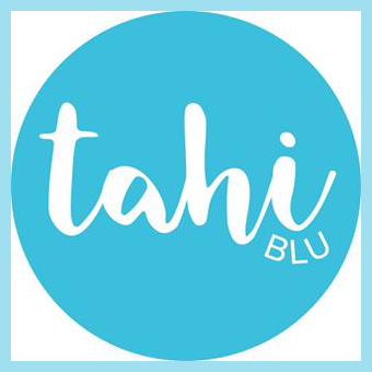 Tahi Blu Swimwear brand logo for tahiblu.com.au