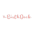 The Birth Deck brand logo for thebirthdeck.com