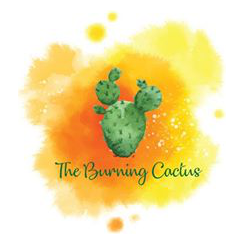 The Burning Cactus brand logo for theburningcactus.com