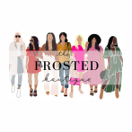 The Frosted Boutique brand logo for thefrostedboutique.com