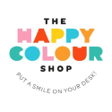 The Happy Colour Shop brand logo for thehappycolourshop.com