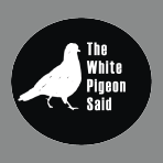 The White Pigeon Said brand logo for thewhitepigeonsaid.com