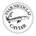 Tsar Nicoulai Caviar brand logo for tsarnicoulai.com