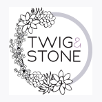 Twig And Stone brand logo for twigandstonedesigns.com