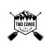Two Canoe Candle brand logo for twocanoecandleco.com