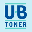 UB Toner brand logo for ubtoner.com