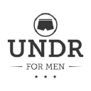 UNDR for Men brand logo for undrformen.com