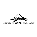Under the Mountain Art brand logo for underthemountainart.com