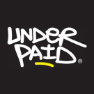 Underpaid Clothing - Value Your Worth brand logo for underpaidclothing.com