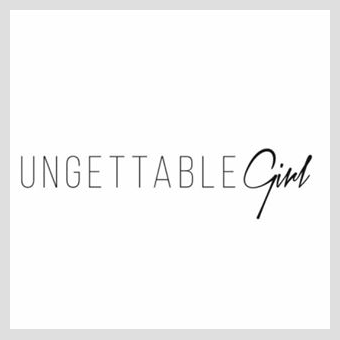 Ungettable Girl brand logo for ungettablegirl.com