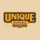 Unique Snacks brand logo for uniquepretzels.com