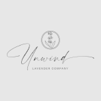 Unwind Lavender brand logo for unwindlavendercompany.com