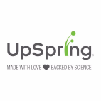 UpSpring brand logo for upspringbaby.com
