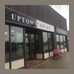 Uptown Casuals brand logo for uptowncasuals.ca