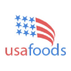 Usafoods brand logo for usafoods.com.au