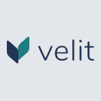 Velit brand logo for velit.co.uk