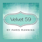 Velvet 59 brand logo for velvet59.com