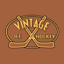 Vintage Ice Hockey brand logo for vintageicehockey.com