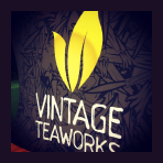 Vintage TeaWorks brand logo for vintageteaworks.com