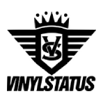 Vinyl Status brand logo for vinylstatus.com