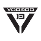 Voodoo13 brand logo for voodoo13usa.com