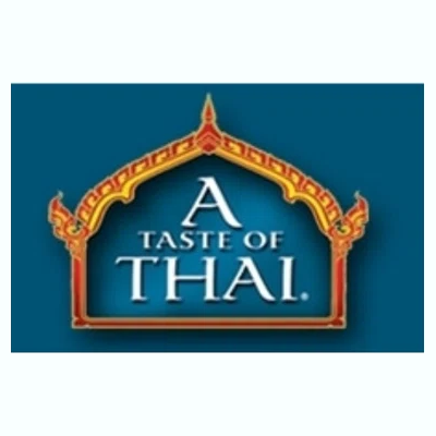 A Taste of Thai brand logo for atasteofthai.com