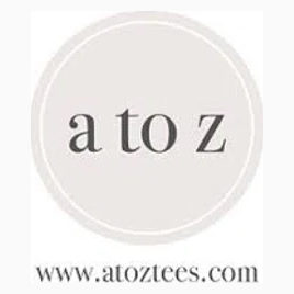 A to Z Tees brand logo for atoztees.com