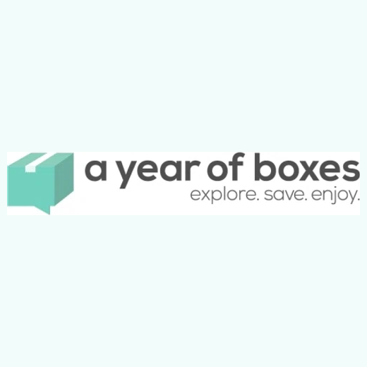 A Year of Boxes brand logo for ayearofboxes.com