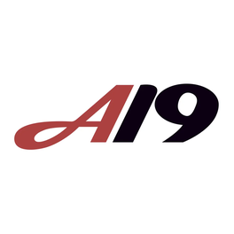 A19 brand logo for a19.com